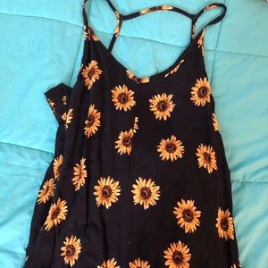 Sunflower maxi dress